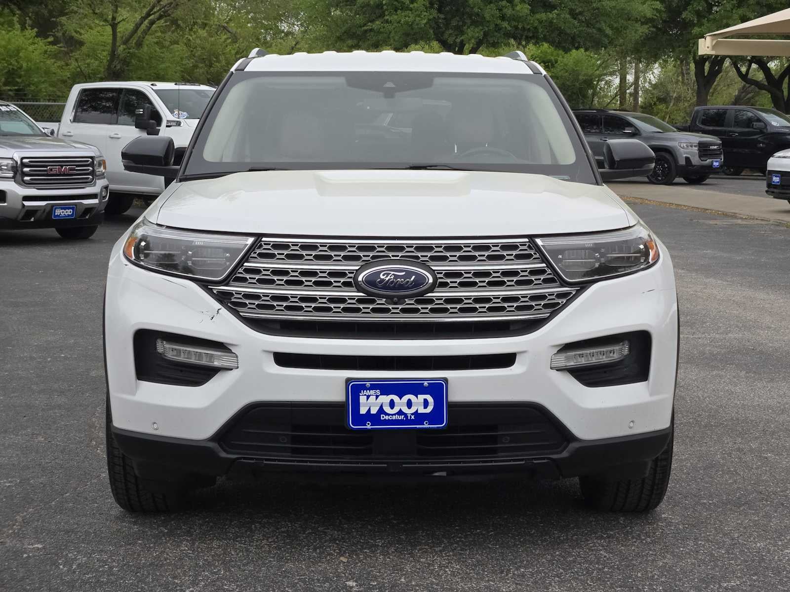 Used 2021 Ford Explorer Limited with VIN 1FMSK8FH2MGA88721 for sale in Decatur, TX