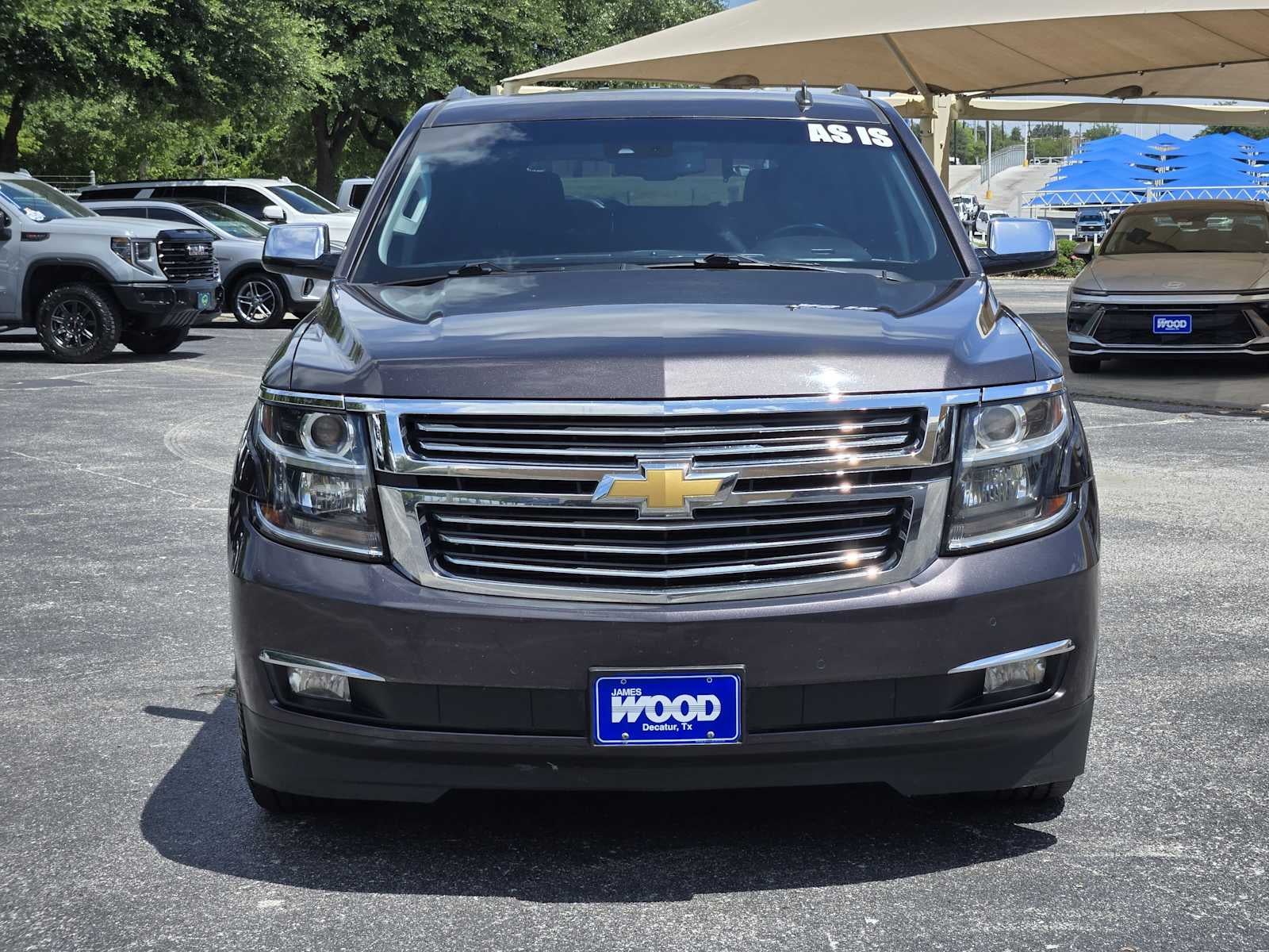 Used 2015 Chevrolet Tahoe LTZ with VIN 1GNSKCKC1FR244330 for sale in Decatur, TX