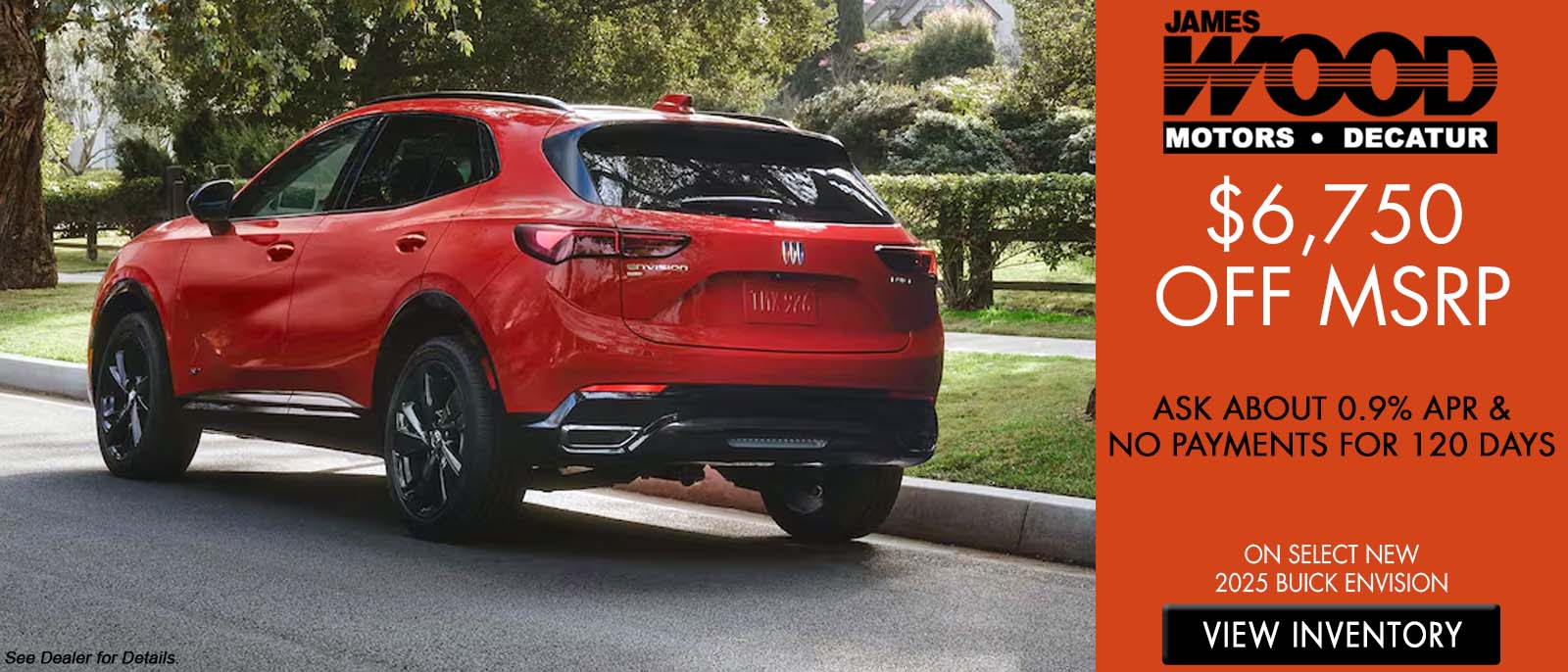 $6,750 Off MSRP, Ask about 0.9% APR and No Payments for 120 