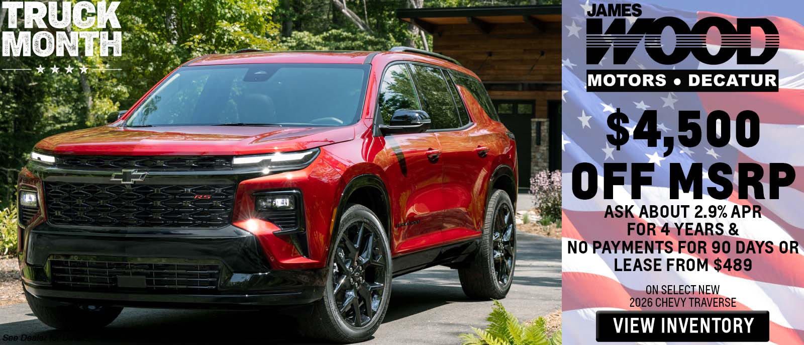 2026 Chevrolet Traverse