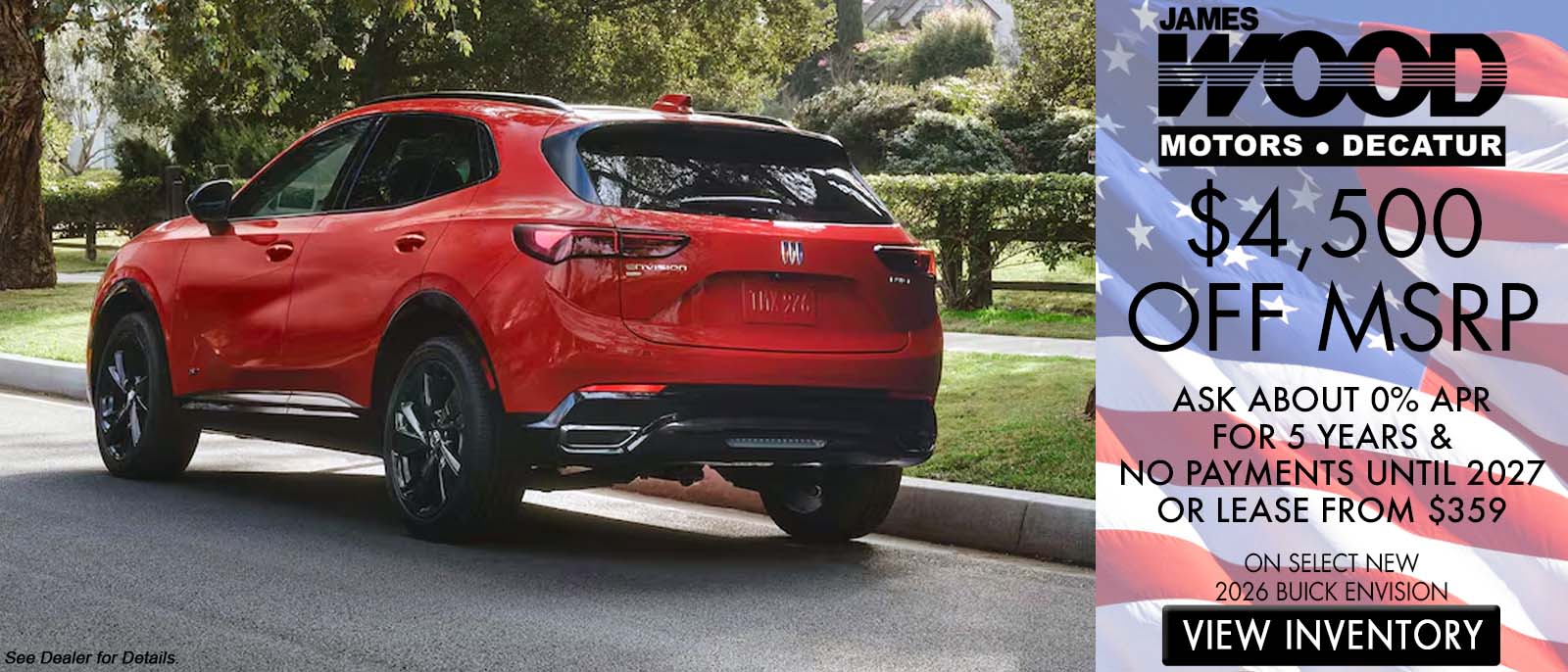 ON SELECT NEW 2026 BUICK ENVISION