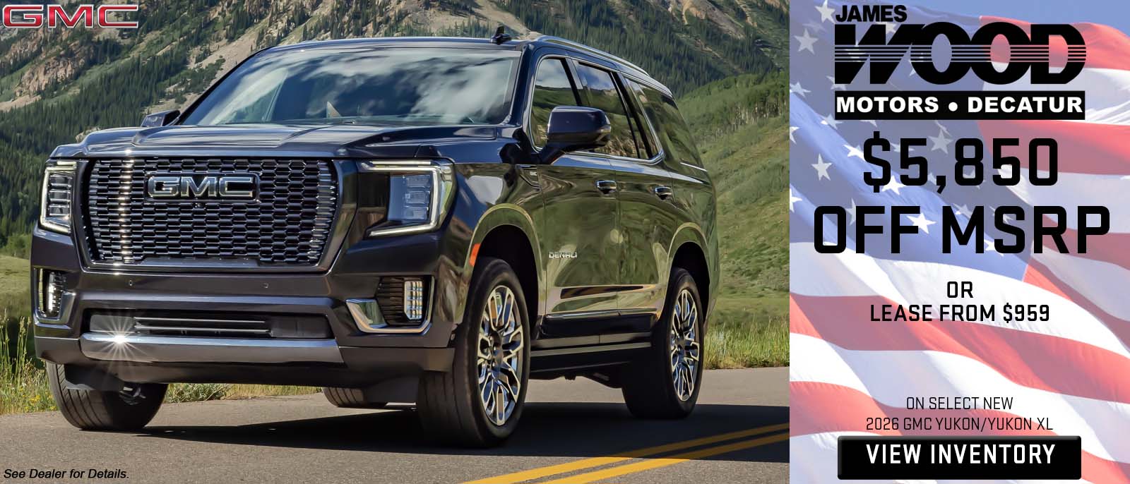 ON SELECT NEW 2026 GMC YUKON/YUKON XL