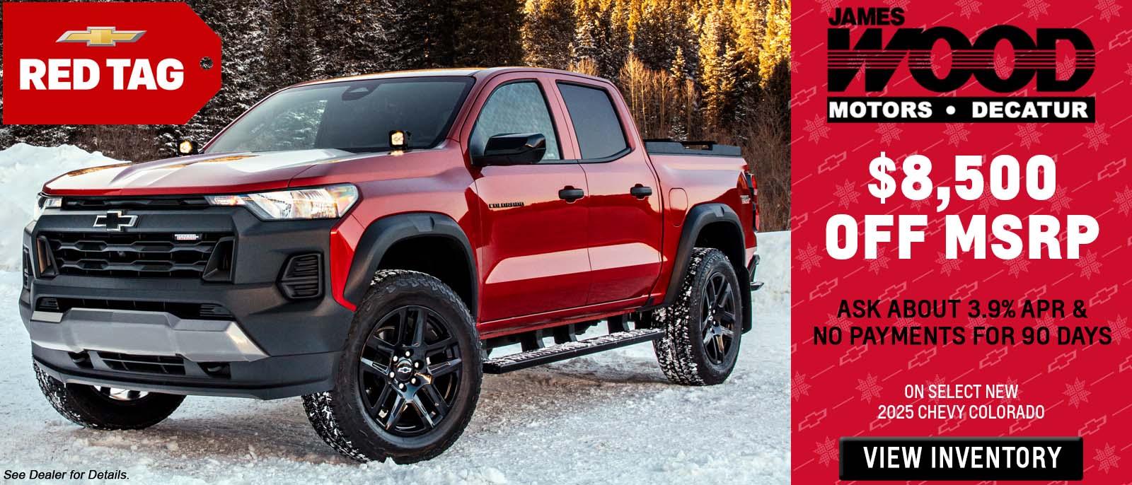 Stk no: 150965. MSRP: $53,615. James Wood Discount: $6750. C