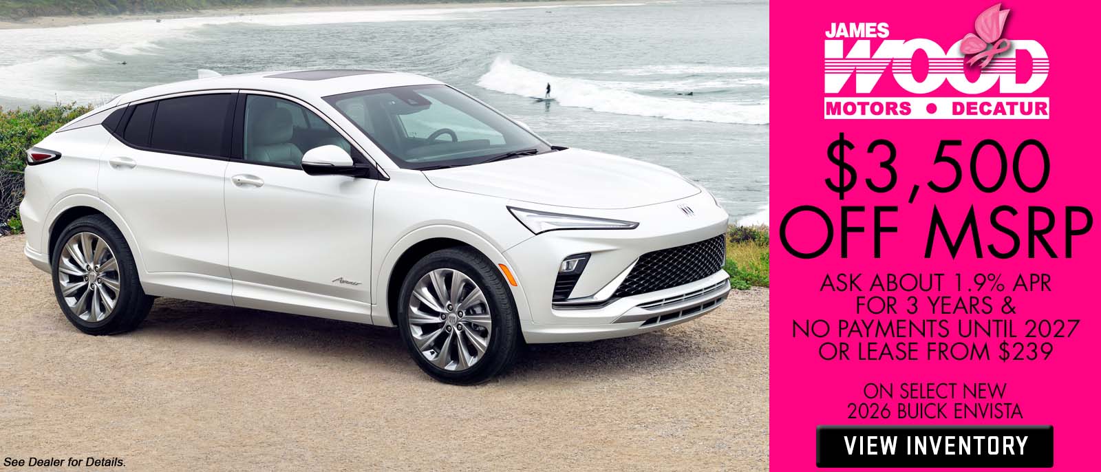 Save with James Wood Motors