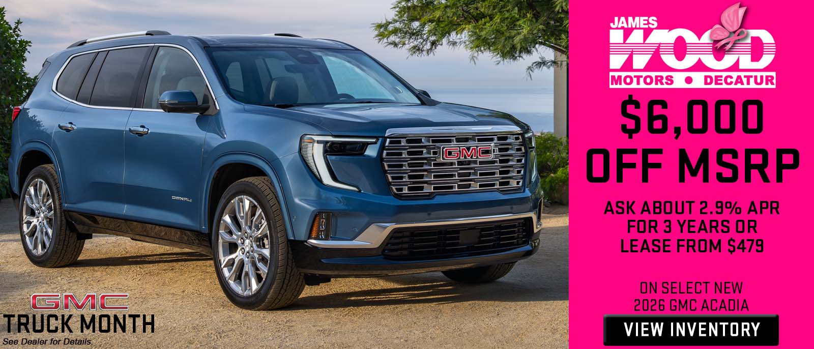Save with James Wood Motors