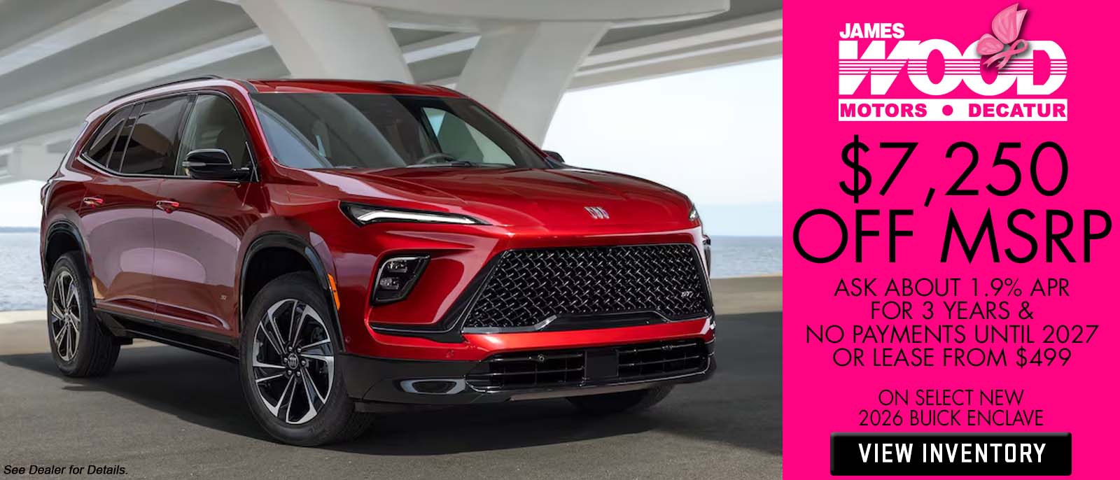Save with James Wood Motors
