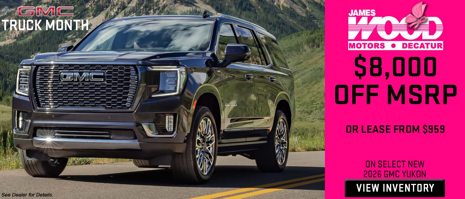 Save with James Wood Motors