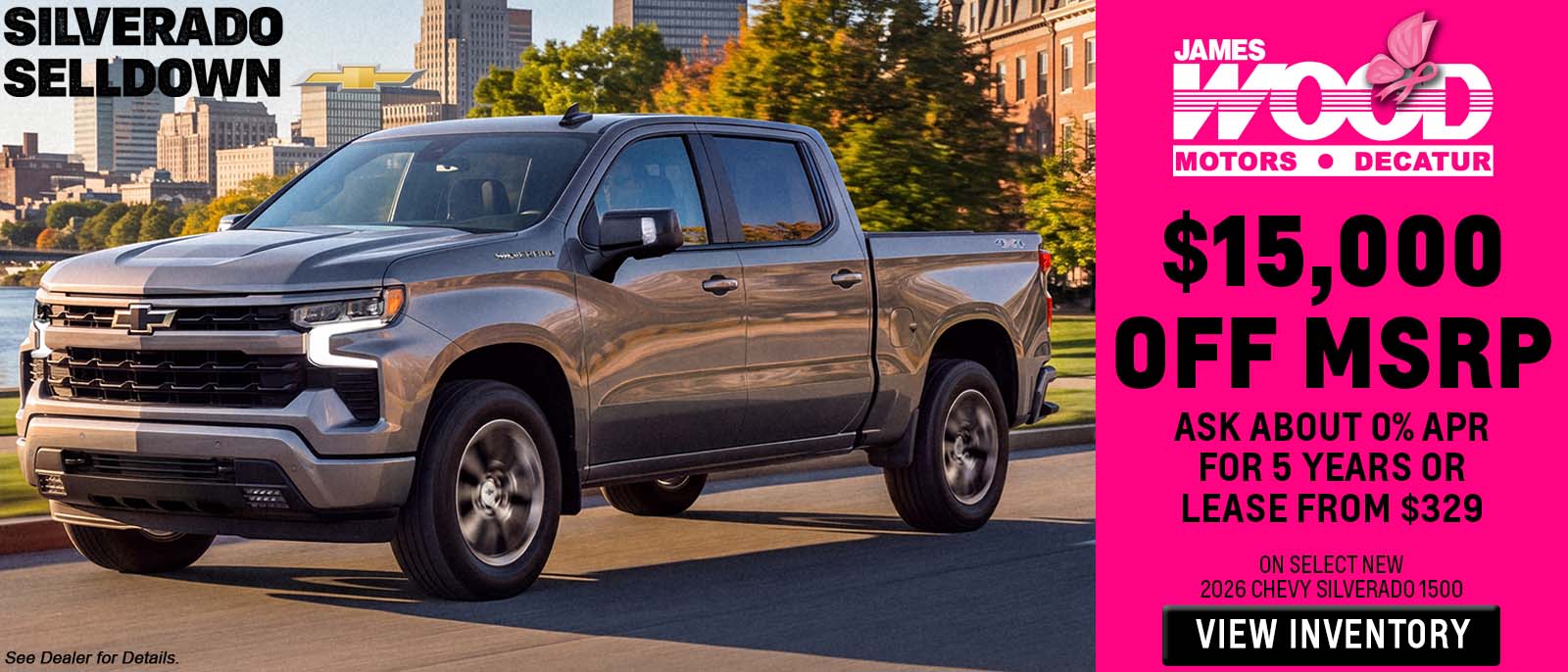 Save with James Wood Motors