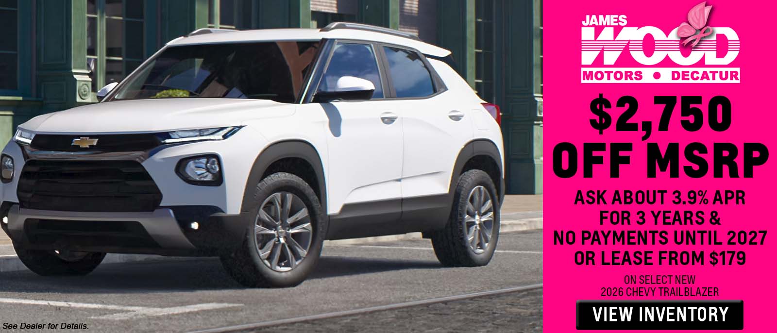 Save with James Wood Motors