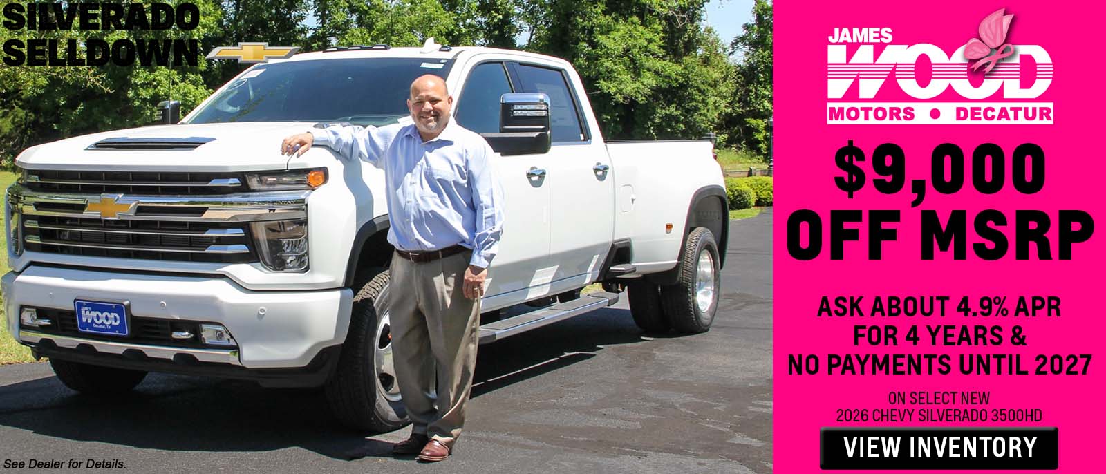 Save with James Wood Motors