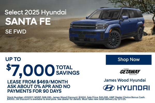 Select 2025 Hyundai Santa Fe